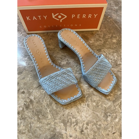 Katy Perry Collections Shoes - Wandering Sky Blue Slide Women's Size 5.5 NEW Sandal Spring Summer Katy Perry ..